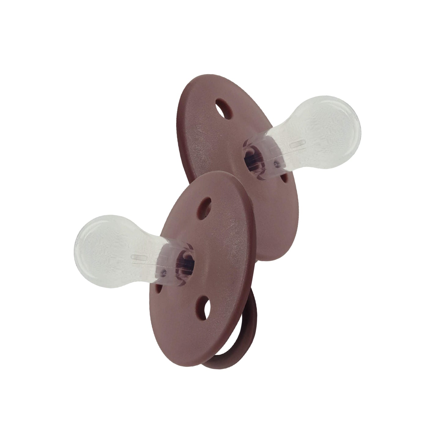 Chupetes redondos Mininor Silicona 6m 2 uns