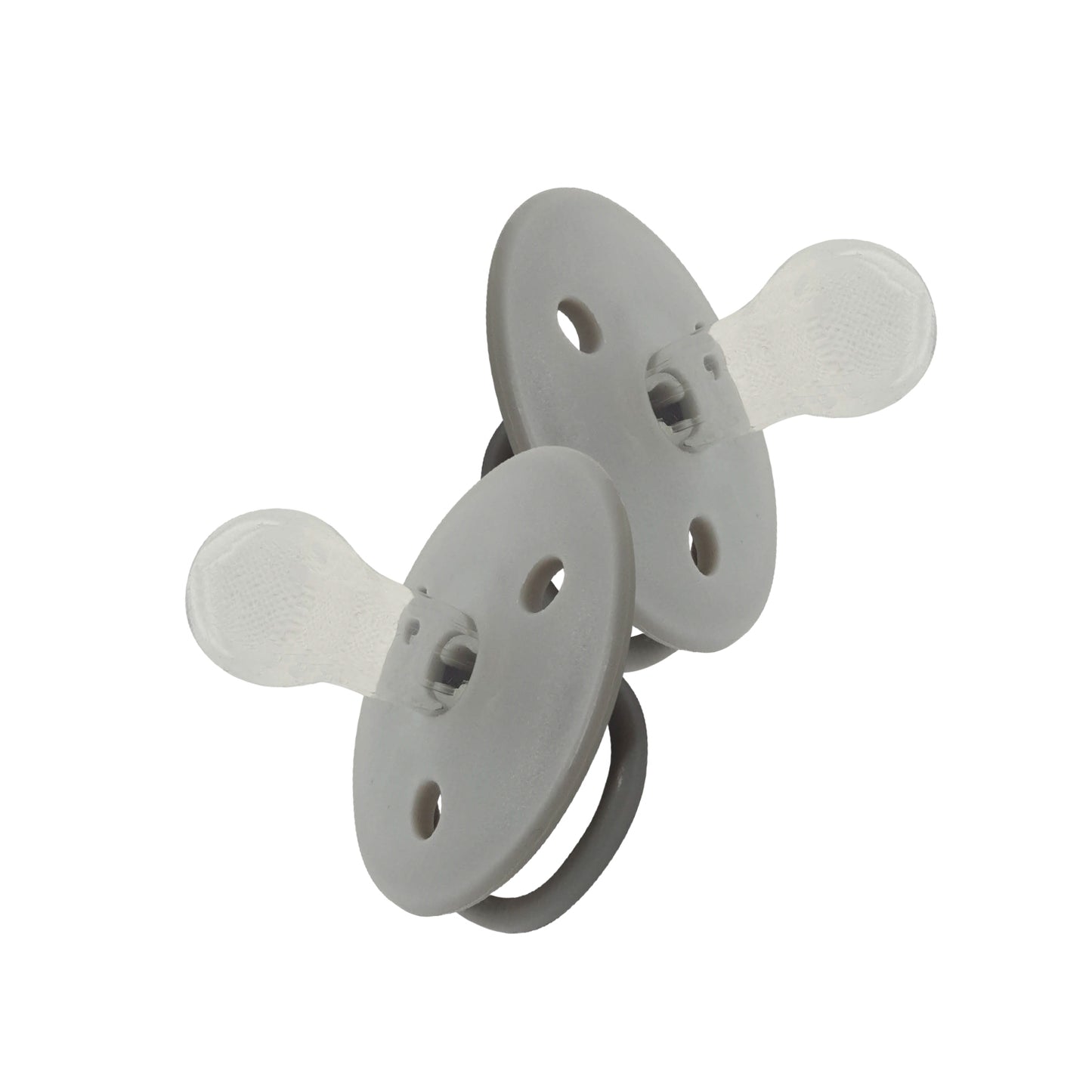 Chupetes redondos Mininor Silicona 6m 2 uns