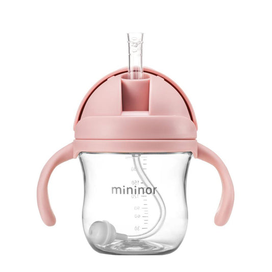 Vaso con bombilla Mininor 220ml