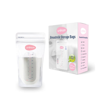 Bolsas para leche materna Unimom 50 uns