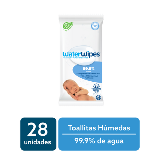 Toallitas húmedas bio WaterWipes 28 uns